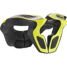 Alpinestars 6540118-155 Unisex-Adult Youth Neck Support Black/Yellow (Multi, one_size)