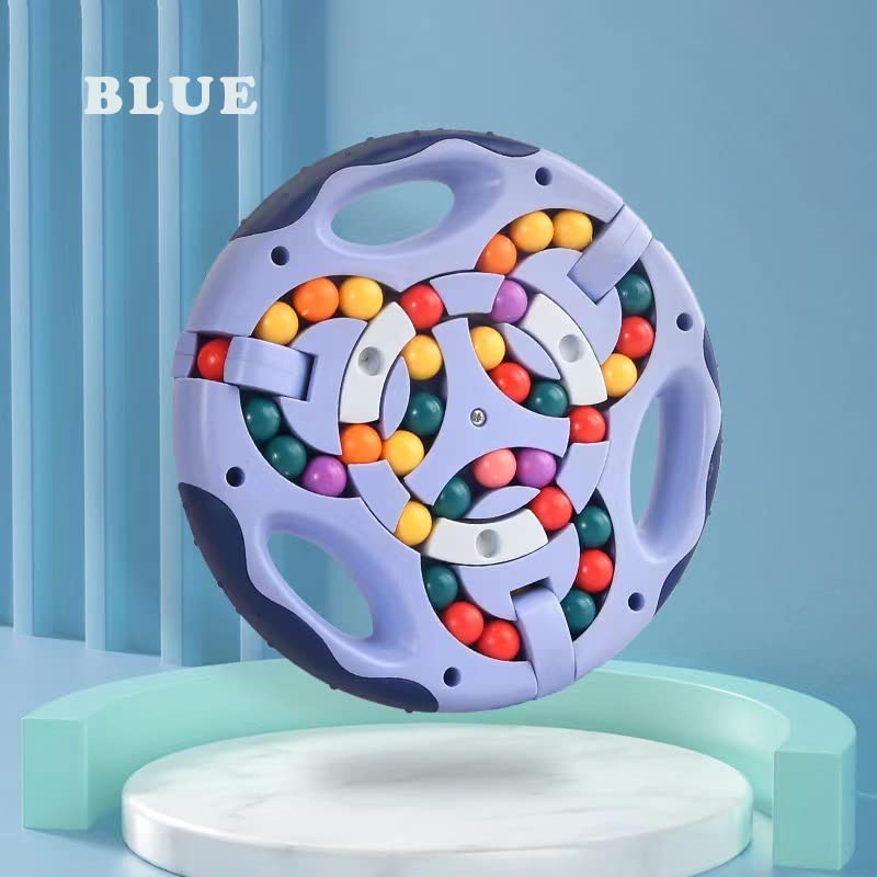 KAMINRUN Rotating Magic Bean,IQ Game Cube Toy, Patience Games Magic