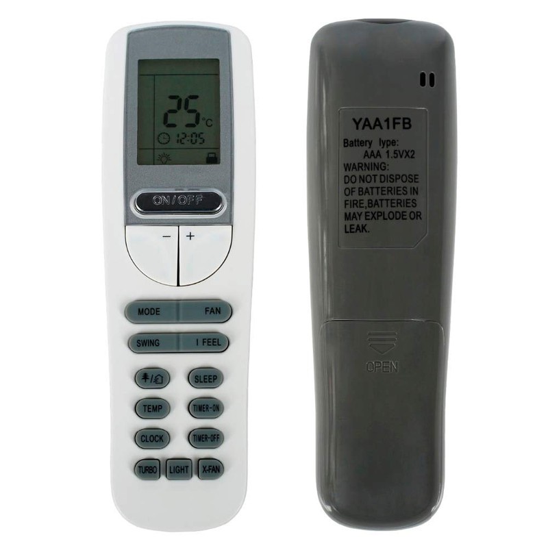 Replacement Remote Control for TV/AC A/C Controller Air Conditioner Air