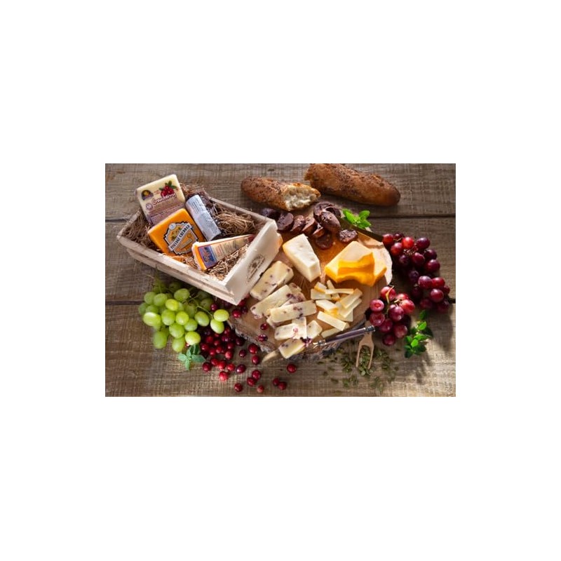 Best Sellers Cheese Sampler Gift Basket | Authentic Wisconsin Cheese