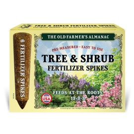 The Old Farmer's Almanac Tree & Shrub Fertilizer Spikes (Box of 6 Spikes - 1.5 Lbs)