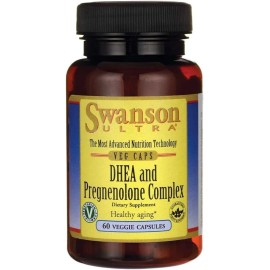 Swanson Dhea and Pregnenolone Complex 60 Veg Capsules