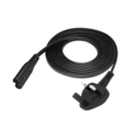Figure 8 Power Cable Replacement for AstroAI Mini Fridge LY2206A LY0204A ASIM040B-UK 2 pin AC Cord UK Plug Lead