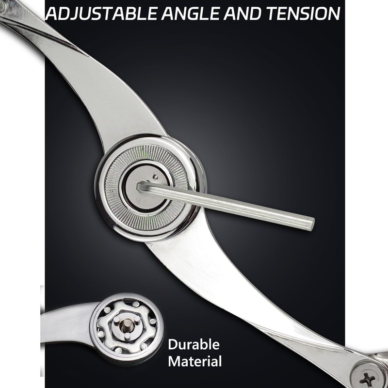AeKeatDa 4 PCS Heavy Duty Lid Stay Hinges Folding Lid