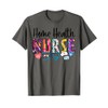 Heart Stethoscope Home Health Nurse T-Shirt
