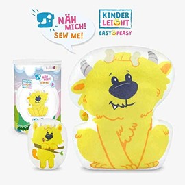 Kullaloo Easy Sewing Kit for Beginners with Learning Theme in Chic Tin