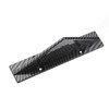 4PCS Car Rear Bumper Shark Fin Triangle Spoilers Universal Carbon