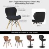 Plliocse Bar Stool Covers Curved Back Bar Stool Covers Set