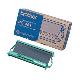 brother 普通紙ファクシミリ用カセット付きリボン PC-451 ファックス(FAX) インクリボン