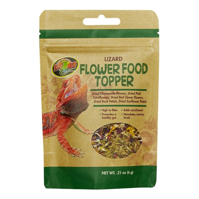 Zoo Med Lizard Flower Food Topper 0.21 oz.