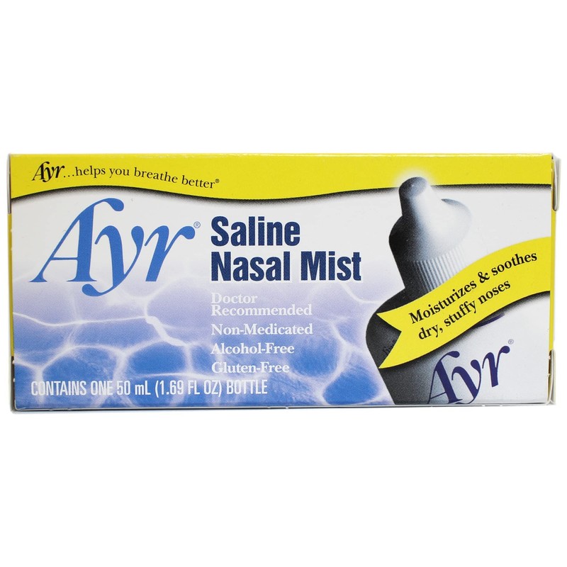 Ayr Saline Nasal Mist 50 mL (Pack of 4)