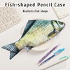 ZEPIQOR 1 x Fish Pencil Case Novelty Fish Pencil Case