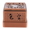 Incense Burner Zinc Alloy Metal Heart Sutra Disk Household Crafts