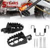 SHENKENUO NEW Foot Pegs Rests Pedals Pad Dirt Bike For