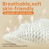 Bath Pillow for Tub,48 Non-Slip Suction Cups,Soft 4D Breathable Air
