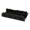 4 String Bass Guitar Bridge - Dual Load BB101 Black