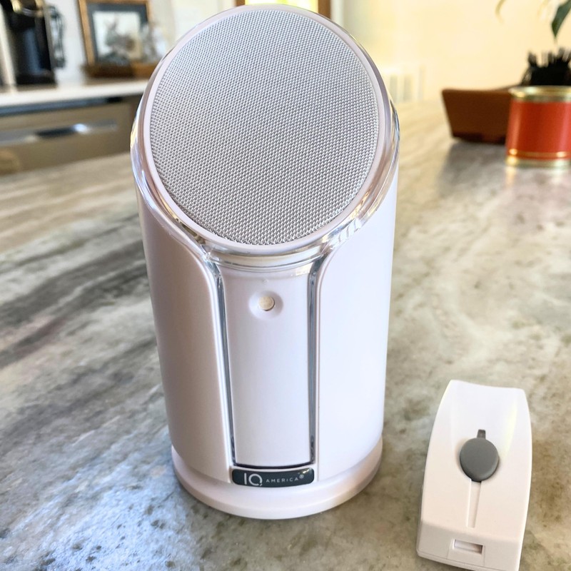 Battery Powered Wireless Portable Door Bell Chime with Visual Alert