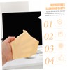PACKOVE 100Pcs Microfiber Cleaning Cloth for Glasses and Cameras Lint