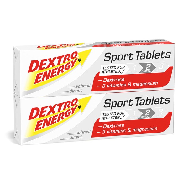 Dextro Energy Sport Tablets - Sport Tabletten mit VITAMIN B1,