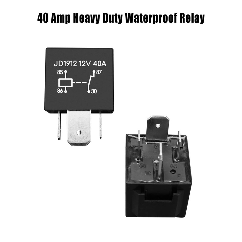 EMIHO Electric Fuel Pump Relay Kit Fuel Pump Wiring Harness