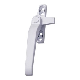LOVIVER Replacement Window Handles Right/Left Hand,Zinc Alloy Window Hardware,Window Handle Lever Casement Locking Handle, White Left, 113x73x23mm