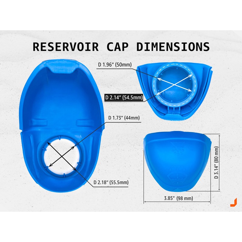 Click&Fit Accessories - Tapón universal para botella de líquido para