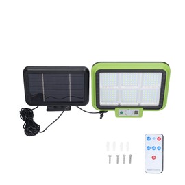 Solar Light Rotatable Panels Rechargeable Battery Motion Sensor Function Waterproof Lighting Device for Yards