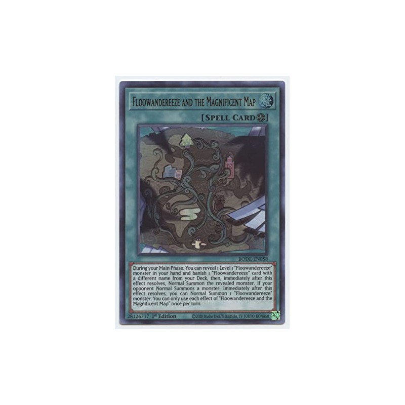 Floowandereeze and The Magnificent Map - BODE-EN058 - Ultra Rare