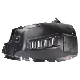 TRQ Front Right Inner Fender Liner Black Passenger Side Compatible with 2014-2021 Ram ProMaster 1500 ProMaster 2500 ProMaster 3500 CH1249196