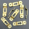 30 PCS Picture Hanging Plate,Keyhole Hangers with Screws,Pegs for Photo