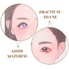 NUOBESTY 2pcs Face Painting Practice Board Washable and Reusable Template