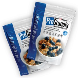 Julian Bakery ProGranola Cereal | Vanilla Cinnamon | 12g Protein | Paleo | 2 Net Carbs | Gluten-Free | Grain-Free | 2 Pack