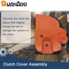 Quanaoo Clutch Cover Assembly 544097902 for Husqvarna 445 450 Chainsaw