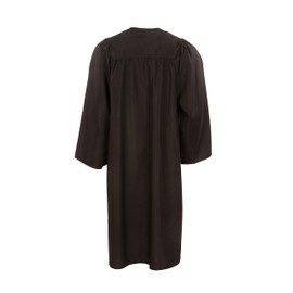 EVS Evess Graduation Gown/Academic Robe and Mortarboard Cap Set (5'0" - 5'2")