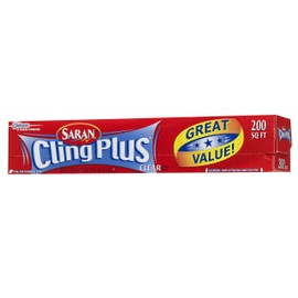Saran Cling PlusWrap 200 sq ft (Pack of 12)