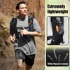 SYNKADEX Hydration Vest Backpack - Adjustable Breathable Running Pack for