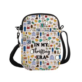 G2TUP Thrift Shop Lover Gift In My Thrifting Era Makeup Bag Mid Century Furniture Cosmetic Bag Thrifter Zipper Travel Pouch (In My Thrifting S)