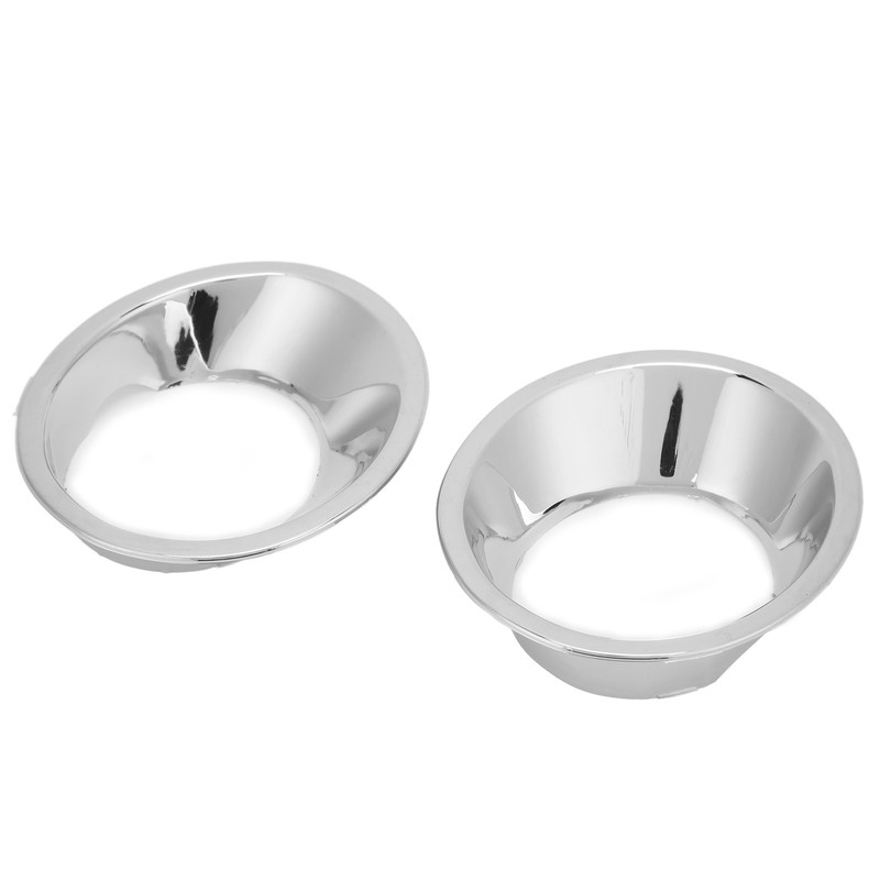2pcs Car Front Fog Light Lamp Cover Trim Ring ABS