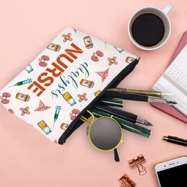 XYANFA Dialysis Nurse Cosmetic Makeup Bag Dialysis Doctor Gifts Technician Gift Dialysis Nurse Graduation Gift Thank You Gift (Dialysis Nurse)