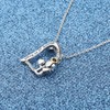 WUSUANED Mommy Of An Angel Heart Necklace Memorial Bereavement Gift