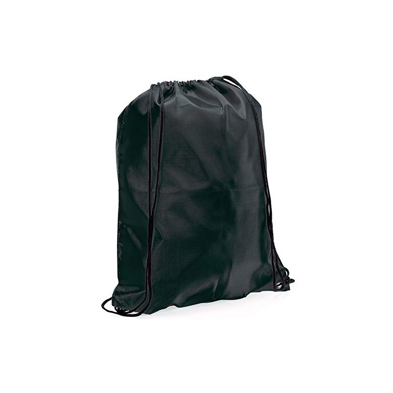 eBuyGB Unisex's Reusable Polyester Drawstring Backpack, Gym Rucksack, School Sport,