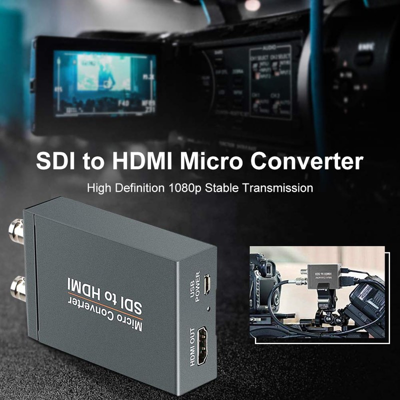 Areyourshop SDI to HDMI Converter + SDI Mini HD Video