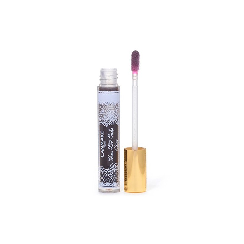 Canmake Your Lip Only Gloss 04, Black, 0.1 oz (3