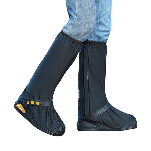 Jikamul Tachitali Waterproof Rain Shoe Cover with Reflector for Women