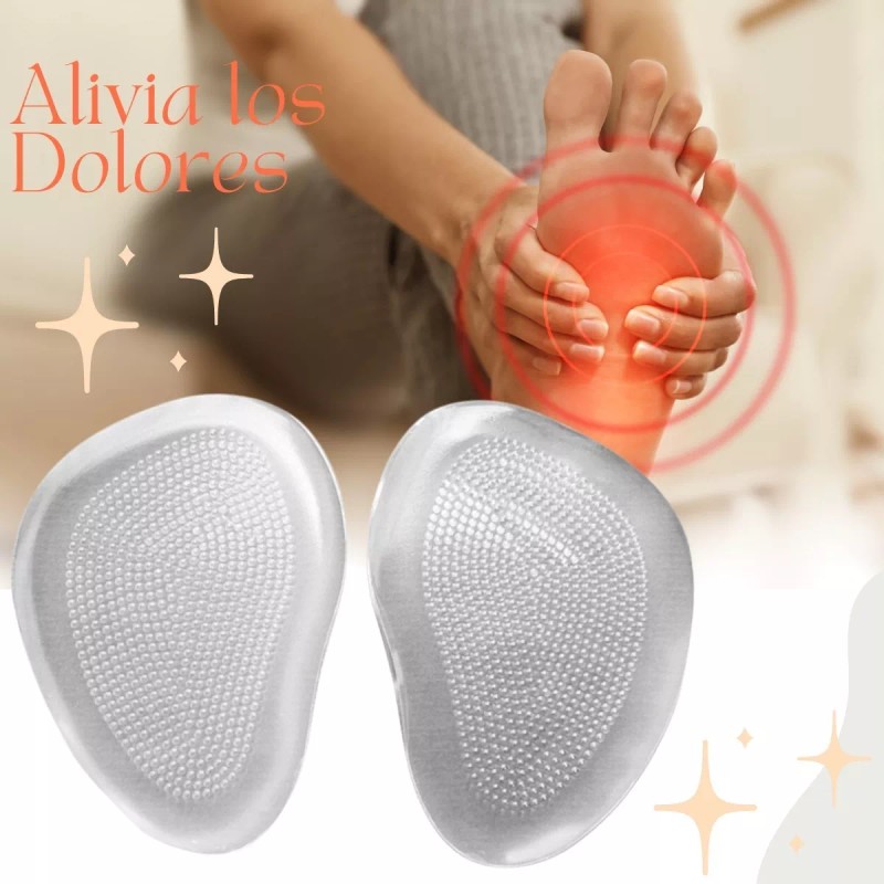 Universo en Linea Plantilla Protectora Pie Metatarso Silicona Antideslizante