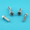 Eisenwaren2000 Cylindrical Screws with Hexalobular Hexalobular TX M6 x 20