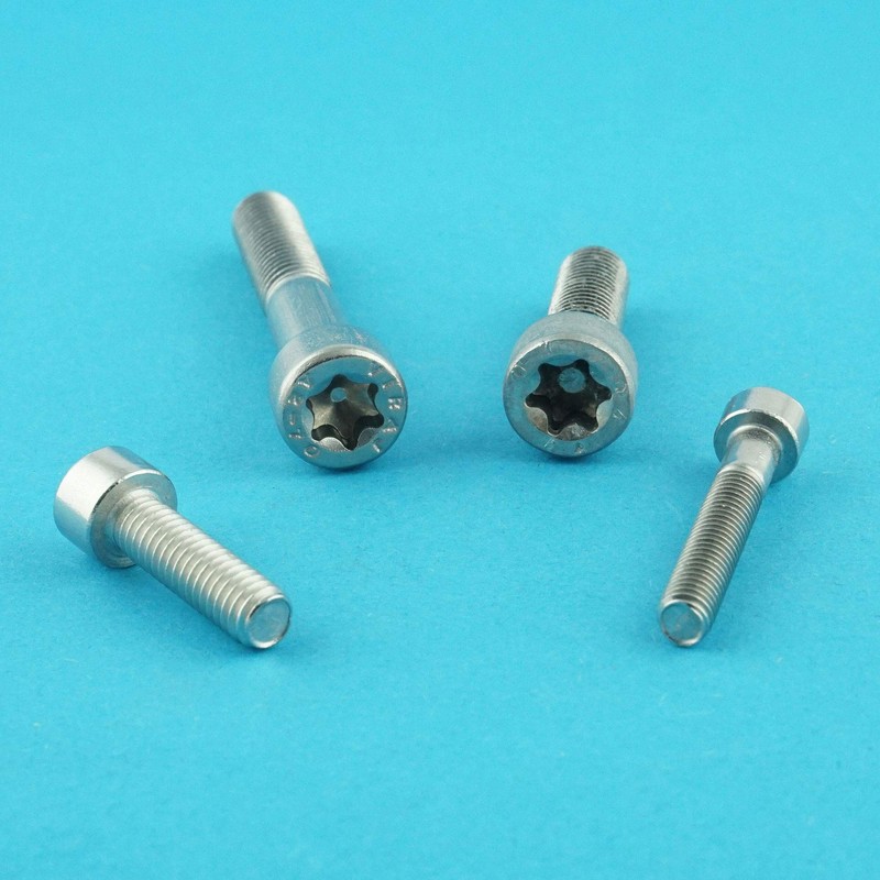 Eisenwaren2000 Cylindrical Screws with Hexalobular Hexalobular TX M6 x 20