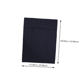 Ciieeo 1Pc Blackout Roman Curtain for Bedroom Living Privacy Window Shade Elegant Design for Various Rooms Heat Light Blocking