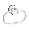 Lever Type, Gel Suction Cup, Extendable, Towel Ring, Stainless Steel,