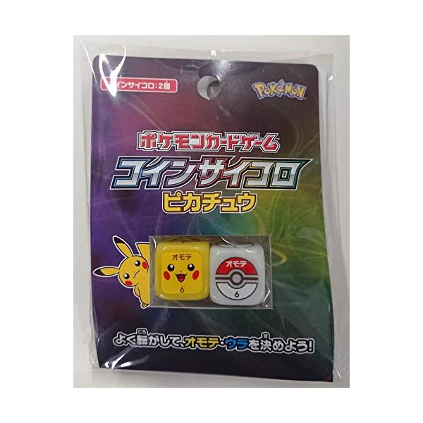 Pokemon Card Game Coin Dice Pikachu